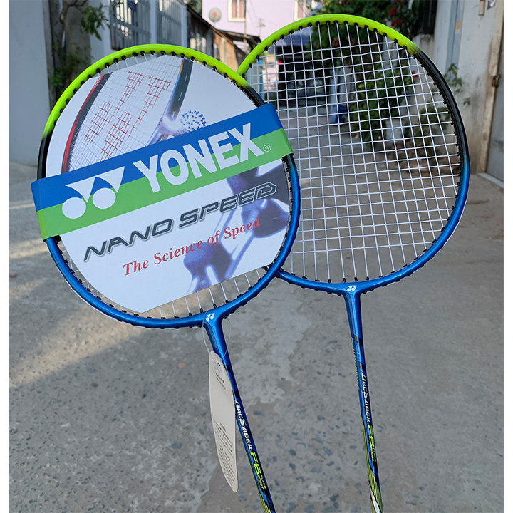 Bộ 2 vợt cầu lông khung nhôm Yonex Y5343 tặng kèm túi đựng - Quang Minh Store